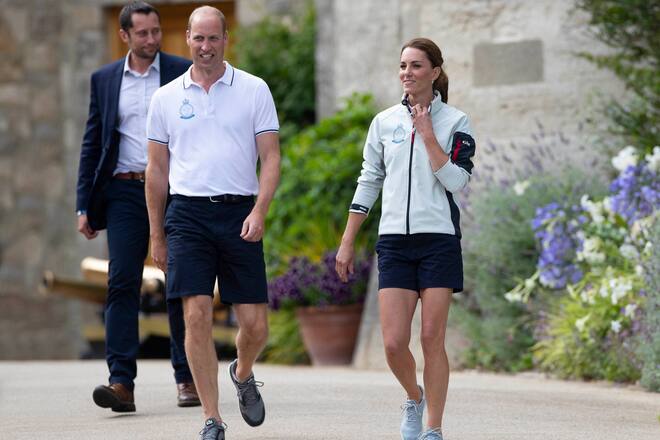 Kate Middleton in Shorts