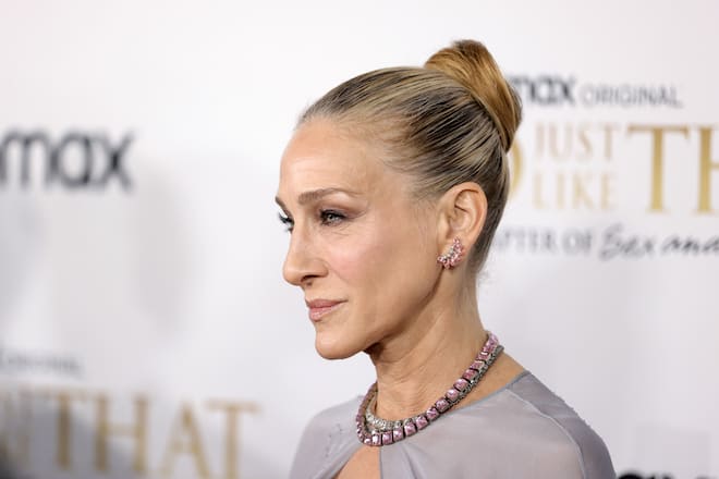 NEW YORK, NEW YORK - DECEMBER 08: Sarah Jessica Parker attends HBO Max's "And Just Like That" New York Premiere at Museum of Modern Art on December 08, 2021 in New York City. (Photo by Jamie McCarthy/WireImage)