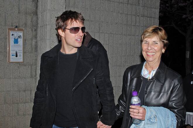 Tom Cruise mit seiner Mutter Mary Lee Pfeiffer 2008