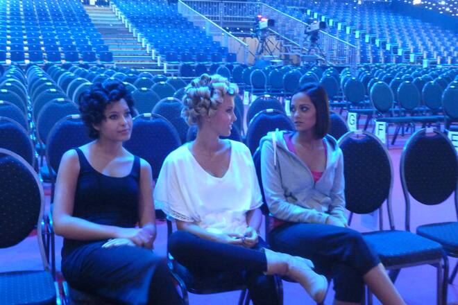 Miss Schweiz 2011 Nachmittag Backstage 1