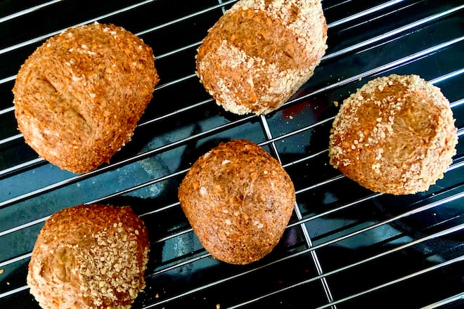 Brötchen aus Linsen