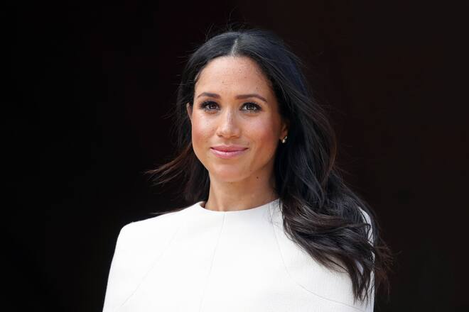 CHESTER, ENGLAND - JUNE 14: Queen Elizabeth II and Meghan, Duchess of Sussex visit Chester Town Hall on June 14, 2018 in Chester, England. Meghan Markle married Prince Harry last month to become The Duchess of Sussex and this is her first engagement with the Queen. During the visit the pair will open a road bridge in Widnes and visit The Storyhouse and Town Hall in Chester. (Photo by Chris Jackson/Getty Images)