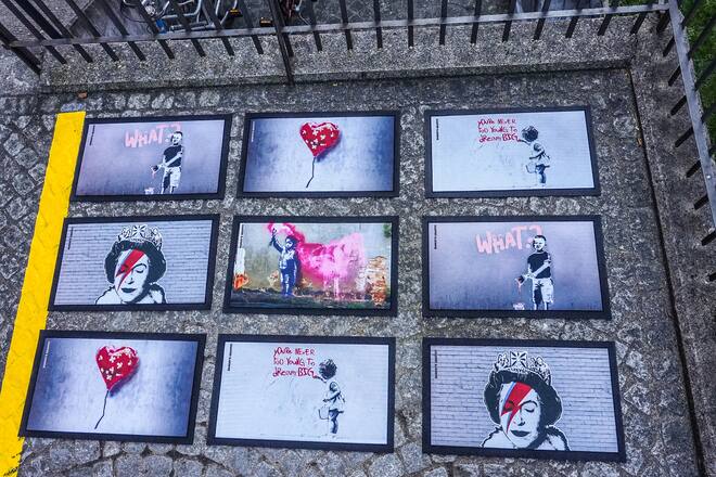 Banksy Fussmatten