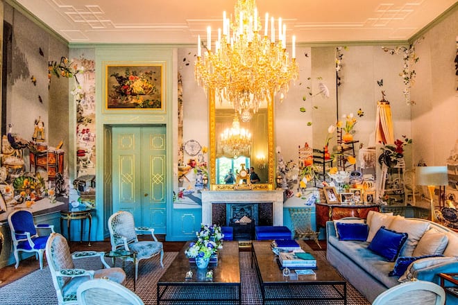 Blauer Salon Schloss Huis ten Bosch