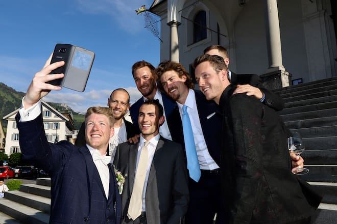 Reto Schmidiger Hochzeit