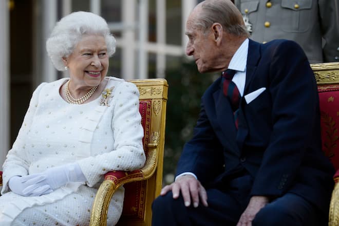 Queen Elizabeth und Prinz Philip
