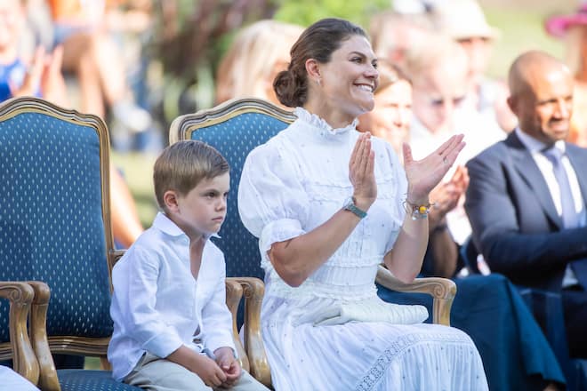 Kronprinzessin Victoria von Schweden Prinz Oscar