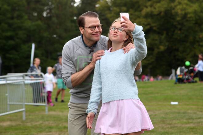 Prinz Daniel (SE), nimmt am Prinz Daniel Lauf und Tag des Sports teilHagaparken, Stockholm, Schweden , 11. September 2016