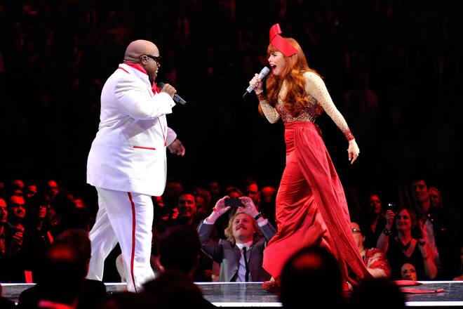 Brit Awards 2011 Cee Lo Green Paloma Faith
