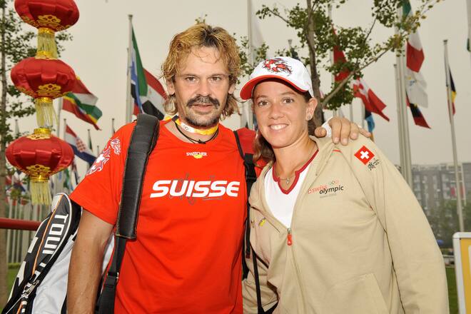 Patty Schnyder und Rainer Hofmann