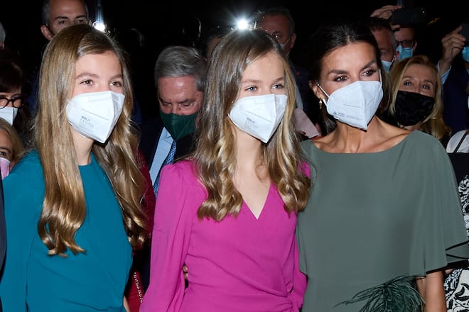 Prinzessin Leonor Königin Letizia Prinzessin Sofia von Spanien