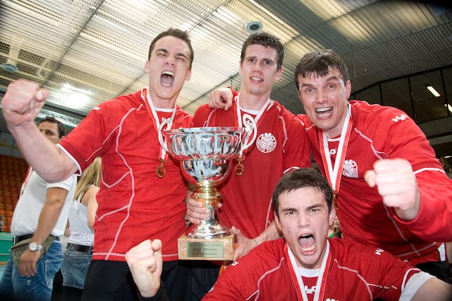 Micha Svajlen, Handball, Nati und Pfadi Winterthur, März 2021 SI SPORT 01/2021