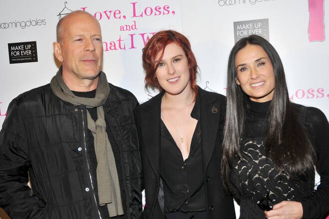Rumer Willis, Bruce Willis, Demi Moore