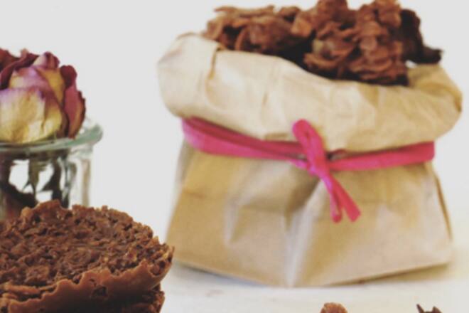 Schoko Crossies (Werbung) selber machen Rezept Cookinesi