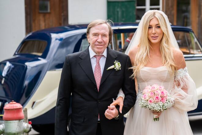 Hochzeit Baschi und Alana 2021 Günter Netzer