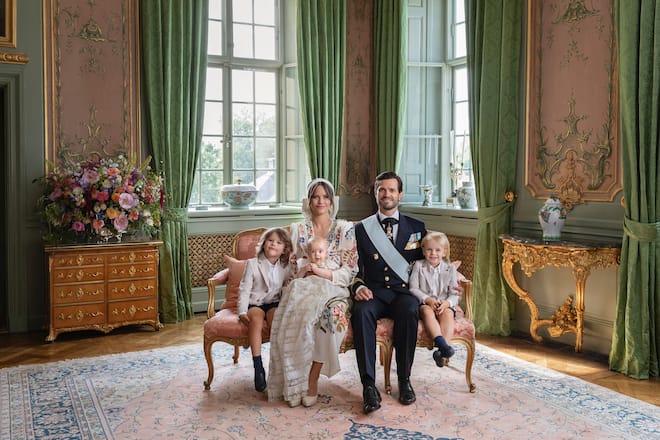 Prinz Julians Taufe Prinz Carl Philip Prinzessin Sofia Prinz Alexander Prinz Gabriel