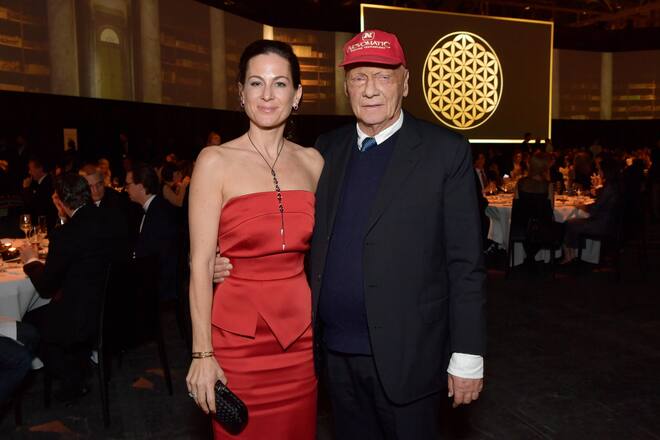 Niki und Birgit Lauda