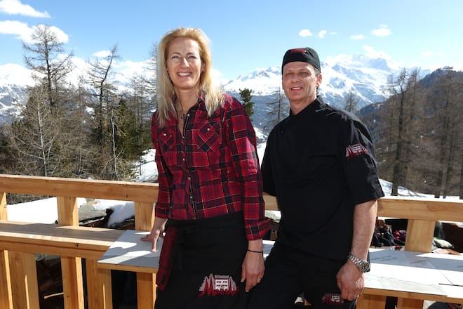 Gastgeber Carmen und Amade Kalbermatten