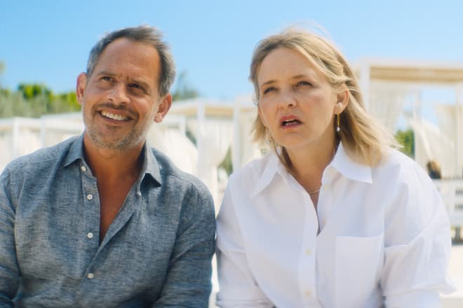 Als geschiedenes Paar auf der Kinoleinwand: Moritz Bleibtreu und Laura Tonke.