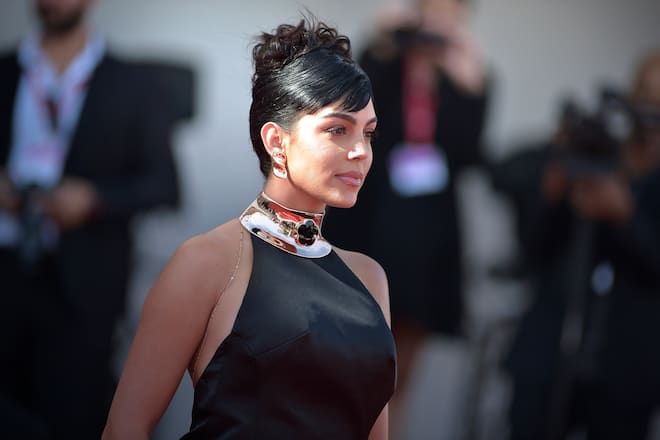 Argentine model Georgina Rodriguez at the 79 Venice International Film Festival 2022. Tar Red Carpet. Venice (Italy), September 1st, 2022 (Photo by Rocco Spaziani/Archivio Spaziani/Mondadori Portfolio via Getty Images)