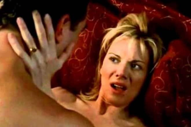Kim Cattrall als Samantha bei Sex and the City Sexszene