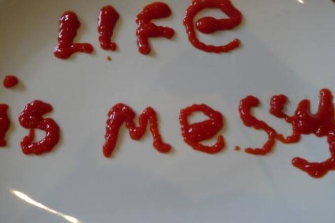 Geri Halliwells Lebensweisheiten auf Zetteln