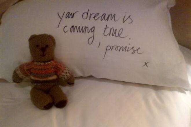 Geri Halliwells Lebensweisheiten auf Zetteln