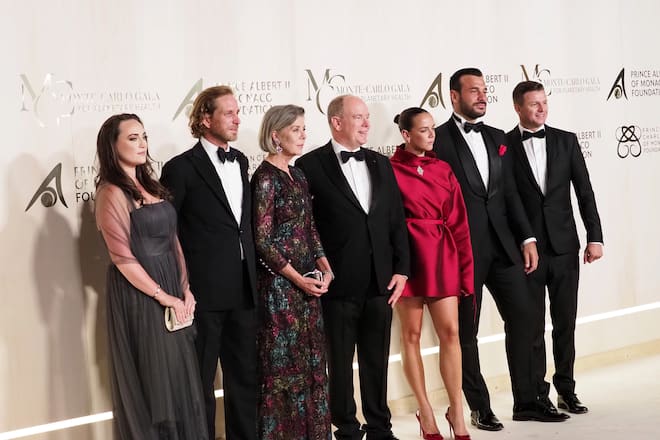 Roisin Wittstock Gareth Wittstock Andrea Casiraghi Prinzessin Caroline Fürst Albert Pauline Ducruet Maxime Giaccardi