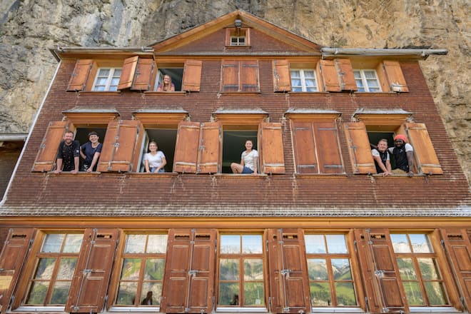 Reportage über die neuen Pächter im Restaurant Aescher