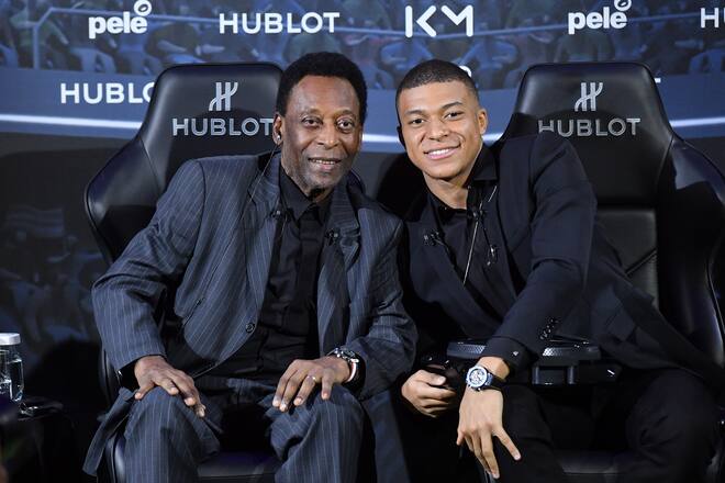 Kylian Mbappe und Pelé