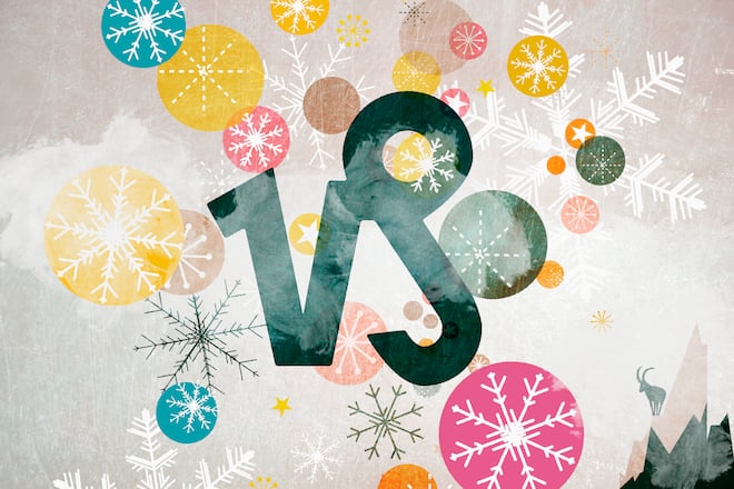 Horoskop 2023 Illustrationen