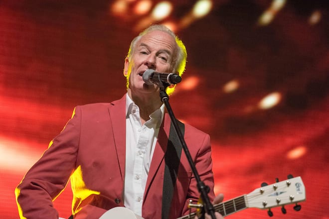 Roland Eberhart auf der Bühne