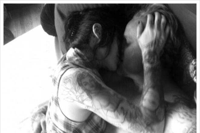 Jesse James Kat von D Verlobung zum zweiten Mal 2. Twitter Bild Foto