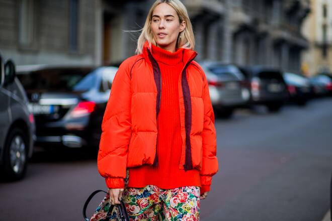 Mailand fashion week street style