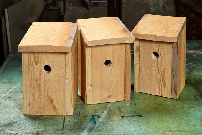 Selbstgemacht Vogelhaus