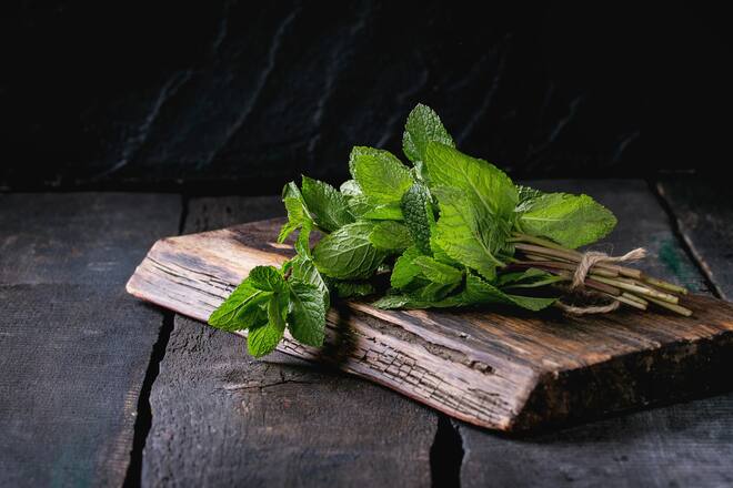 Pfefferminz wirkt krampflösend