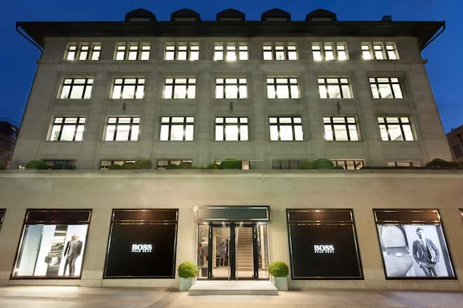 Boss Wiedereröffnung Zürich