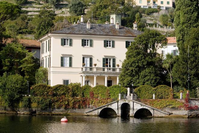 George Clooney´s Villa, Lake Como, Italy