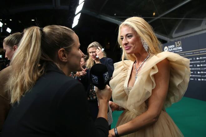 ZURICH, SWITZERLAND - SEPTEMBER 26:  Christa Rigozzi attends the opening ceremony and "Bruno Manser - Die Stimme des Regenwaldes" premiere during the 15th Zurich Film Festival at Kino Corso on September 26, 2019 in Zurich, Switzerland. The Zurich Film Festival 2019 takes place from September 26 until October 6. (Photo by Ferda Demir/Getty Images for ZFF)