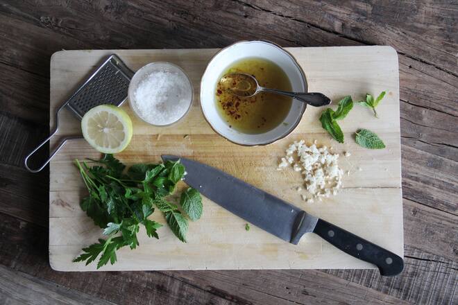 fork and flower X SI Style Rezept: Marinierte Zucchini