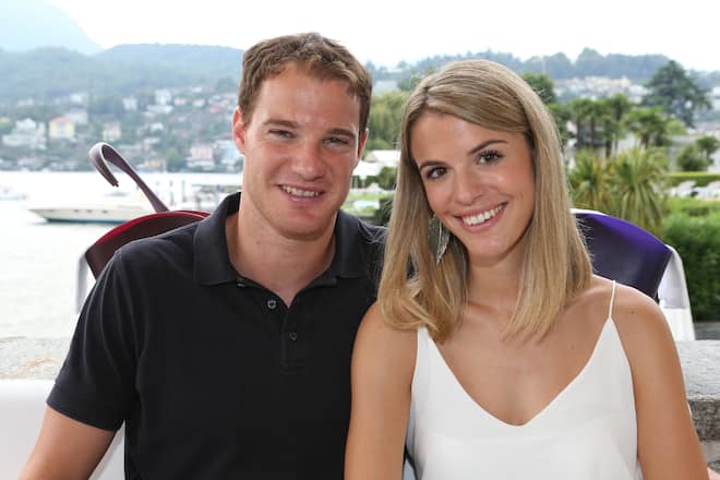 Dario Cologna und seine Freundin Laura Bucher