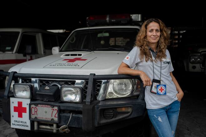 Central America - El Salvador, capital city San Salvador: Laura Martinez DomÃnguez, Country Coordinator in El Salvador for the Swiss Red Cross poses for a portrait.
