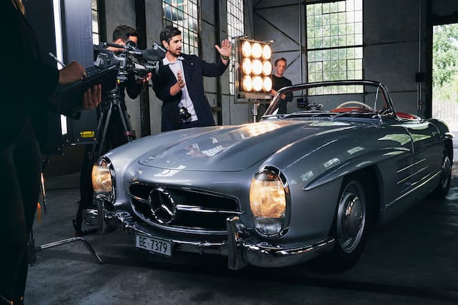 Daniela RyfMaking of - Behind the scene - ZFF - Zurich Film Fest - Mercedes Vision Avtr Shooting in der Alten Schmiede in Baden am 15.06.2020©Alexandra Pauli