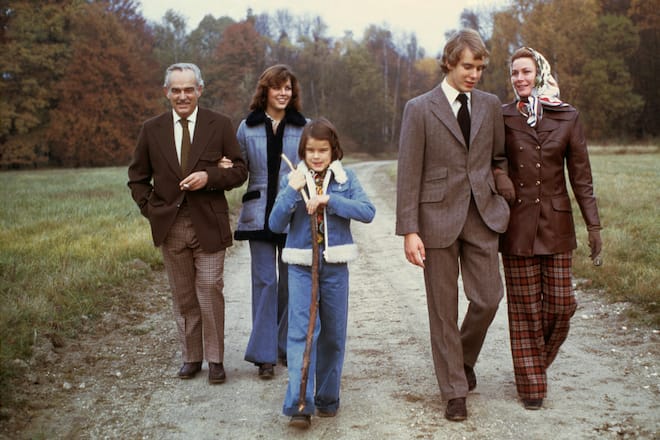 Fürstin Gracia Patricia Fürst Rainier Fürst Albert Prinzessin Caroline Prinzessin Stéphanie von Monaco