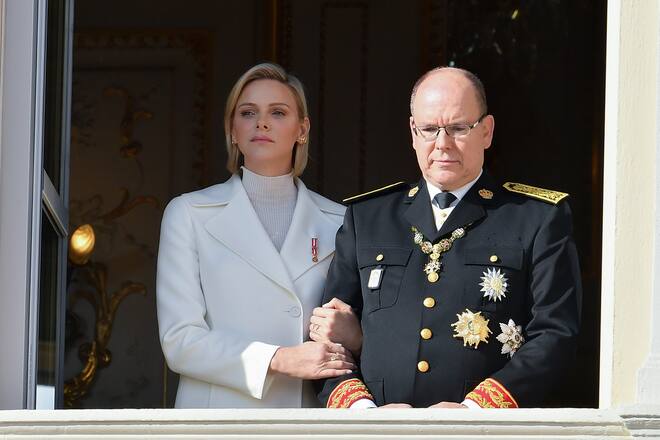 Fürstin Charlène Fürst Albert von Monaco