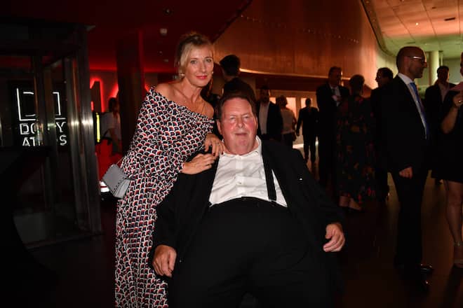 Ottfried Fischer mit Freundin Simone Brandlmeier