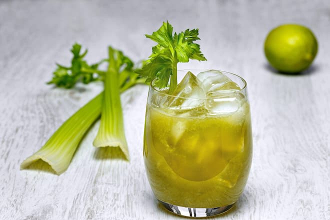 Non-Alcoholic Fresh Celery Cocktail PUBLICATIONxINxGERxSUIxAUTxONLY Copyright: xires007x Panthermedia26796300
