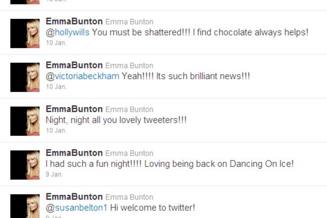 Twitter Emma Bunton