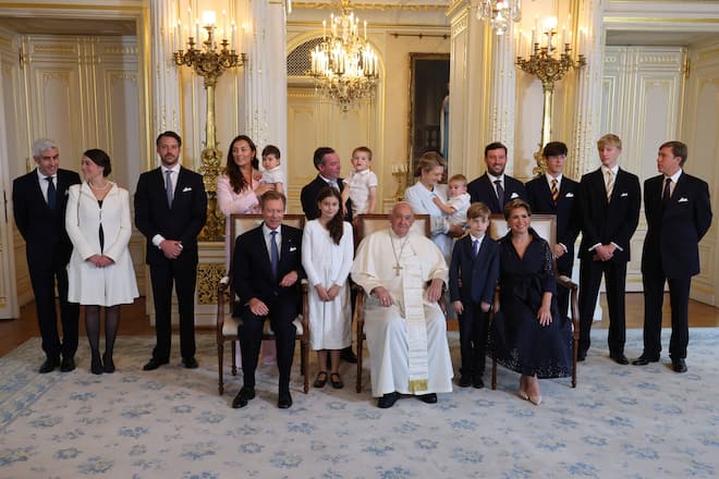 Papst Franziskus Grossherzog Luxemburg