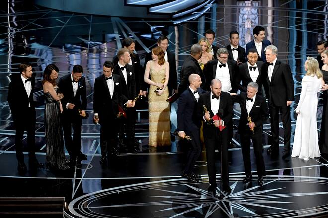 Oscars 2017 Gewinner Show mit Jimmy Kimmel Warren Beatty